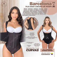 Faja BARCELONA Negro